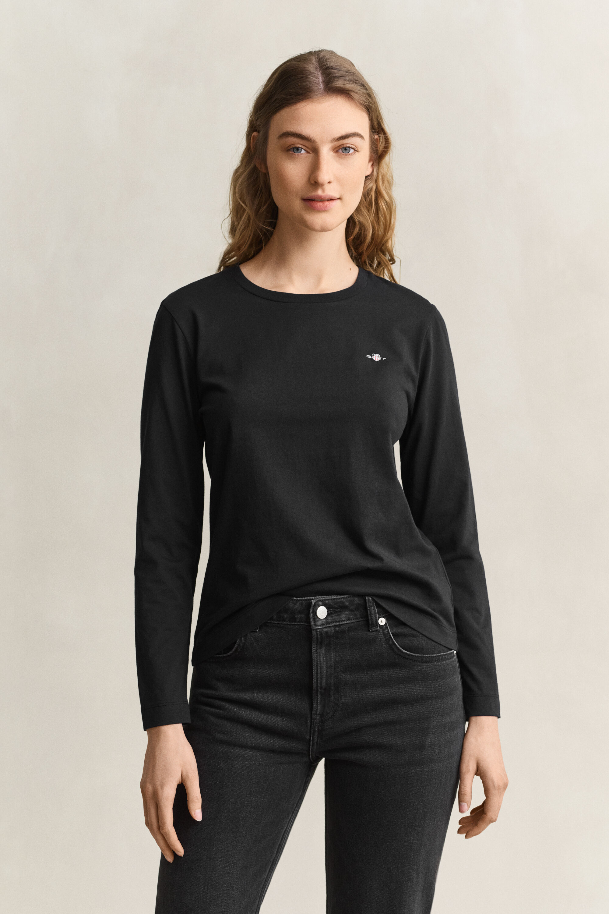 Shield T-shirt met lange mouwen