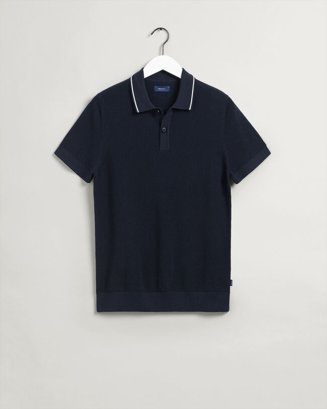 Piqué Texture poloshirt