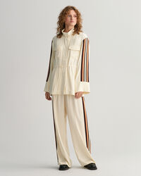 Relaxed Fit jack met strepen