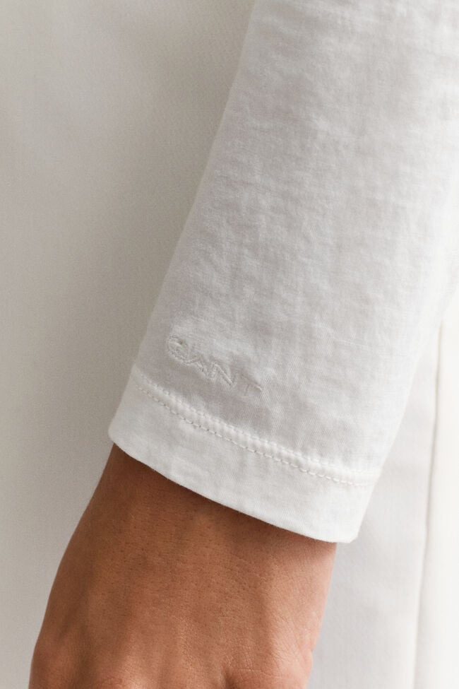 Katoenen T-shirt met lange mouwen