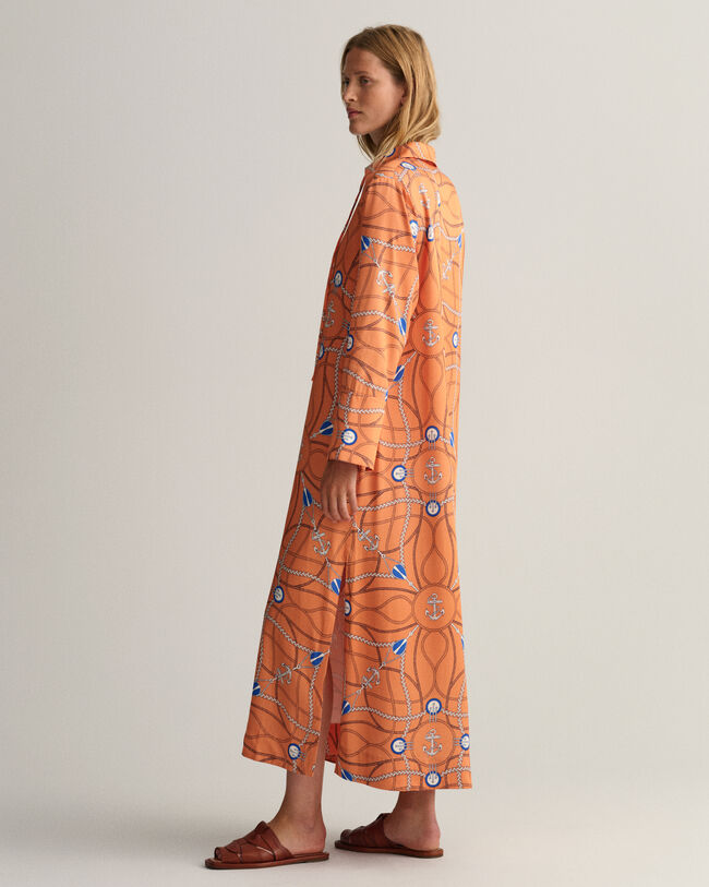 Jurk met Sailing-print