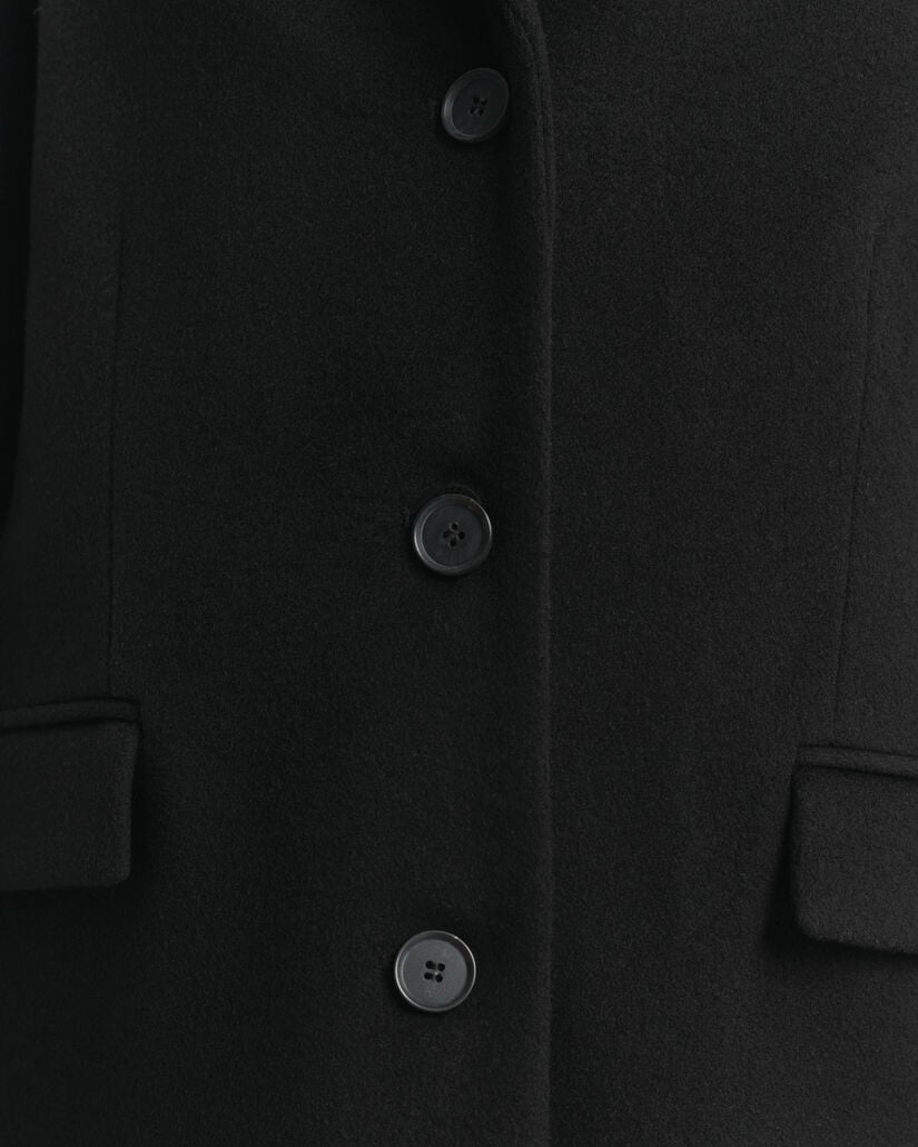 Classic getailleerde jas van wolmix