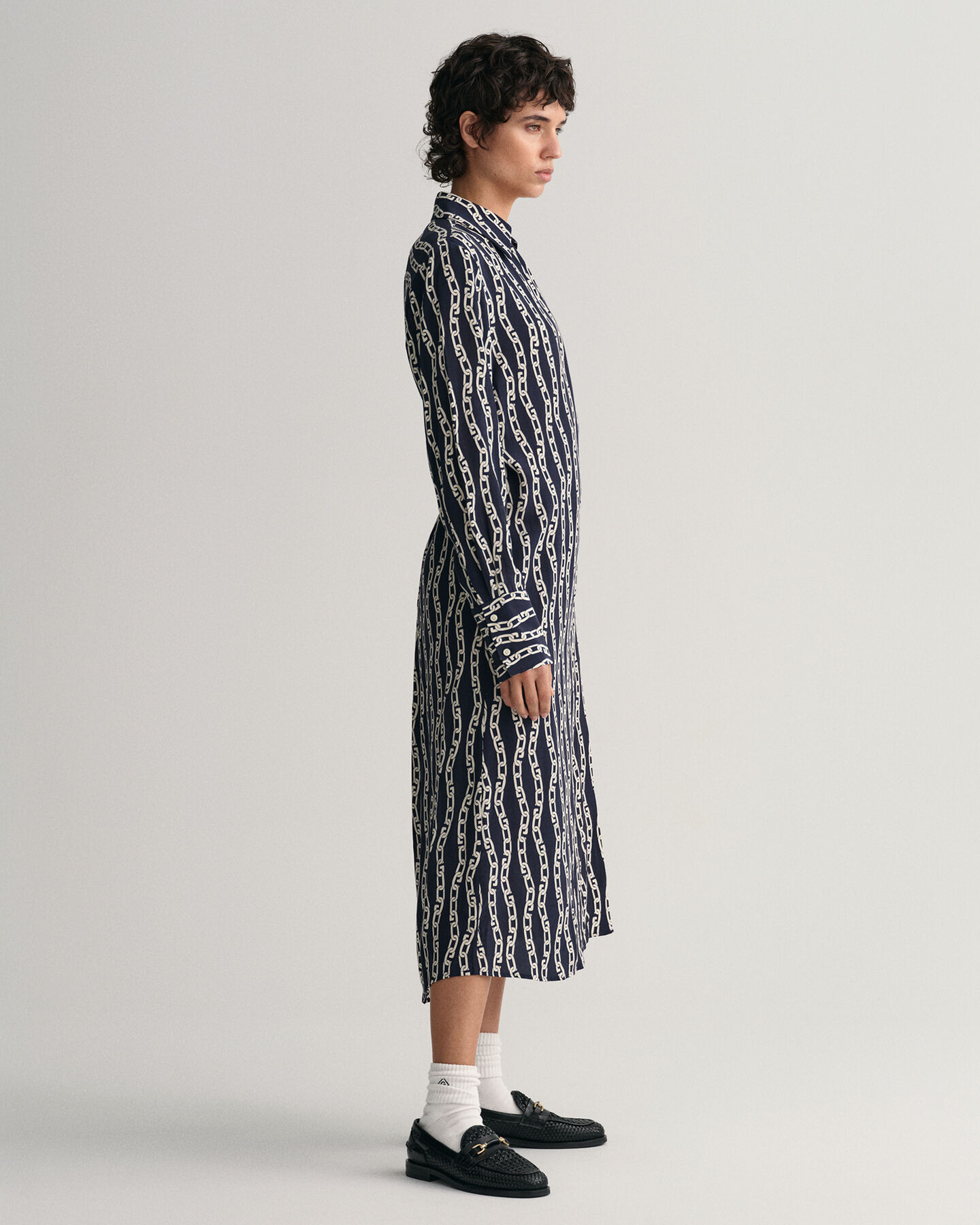 Chain Print wikkeljurk