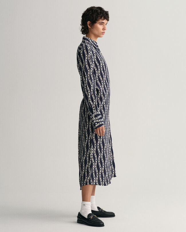 Chain Print wikkeljurk