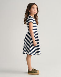 Girls Spin Dress met strepen