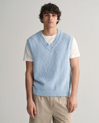 Slub Textured katoenen spencer