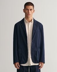 Kostuumblazer van katoen