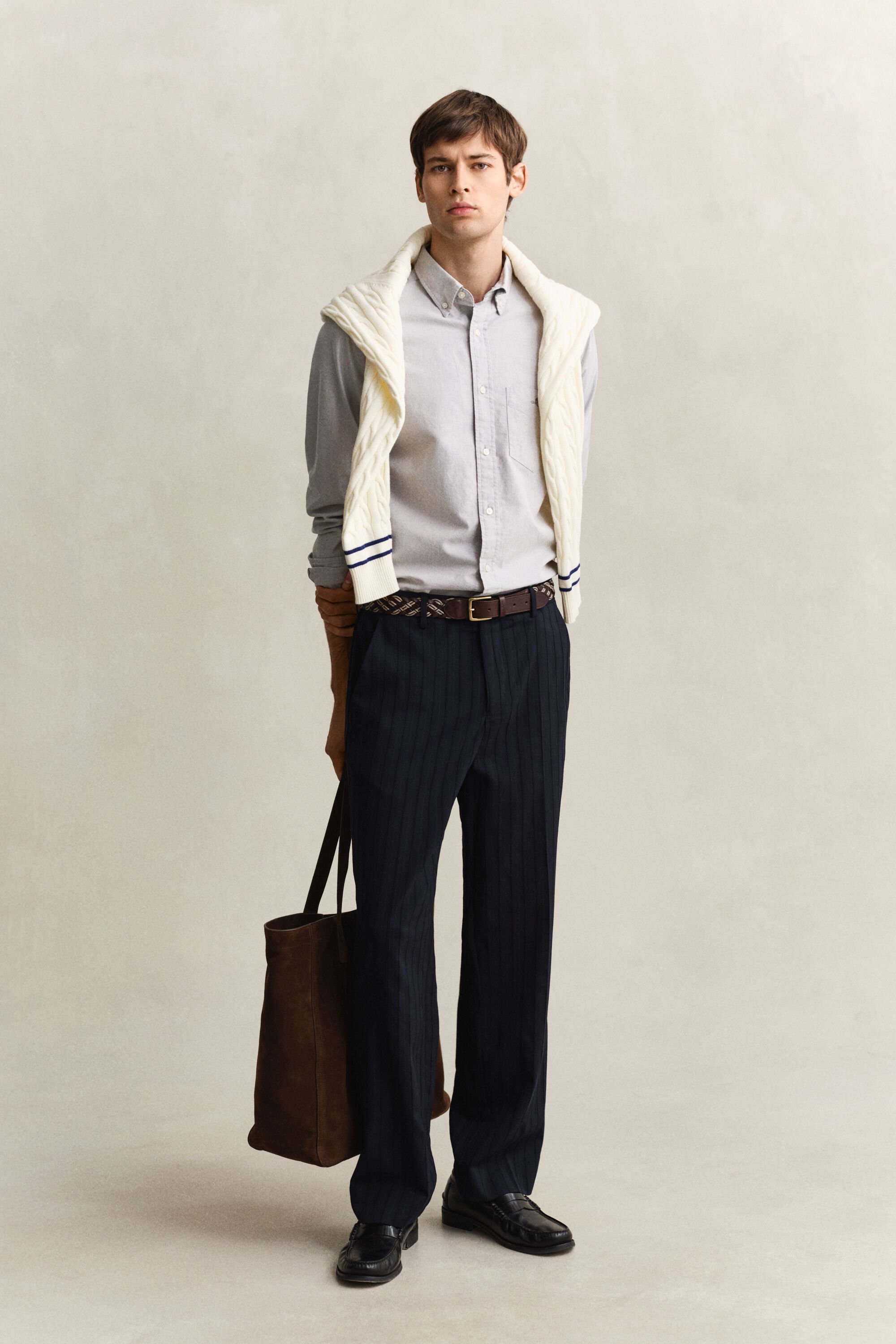 Regular Fit klassiek Oxford-overoverhemd