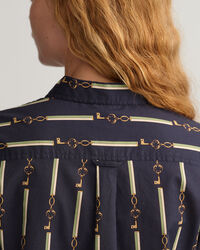 Relaxed Fit American Luxe overhemd van katoenen voile