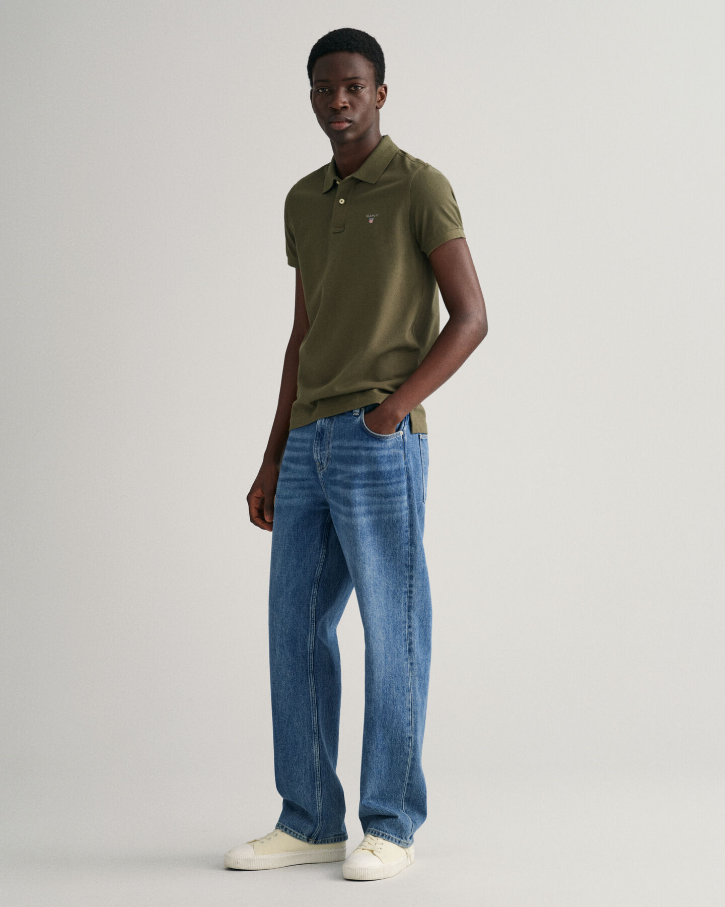 Original Slim Fit piqu&eacute; poloshirt