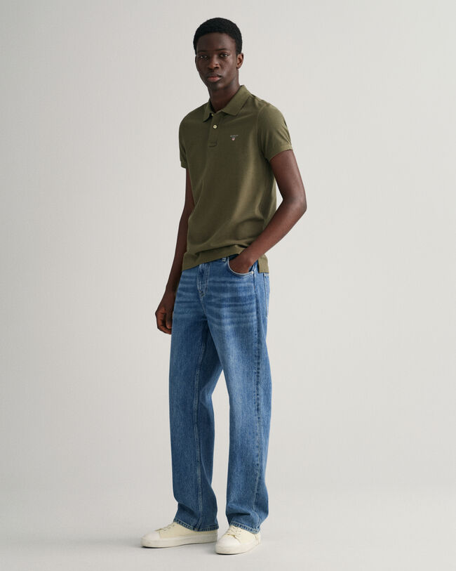 Original Slim Fit piqu&eacute; poloshirt