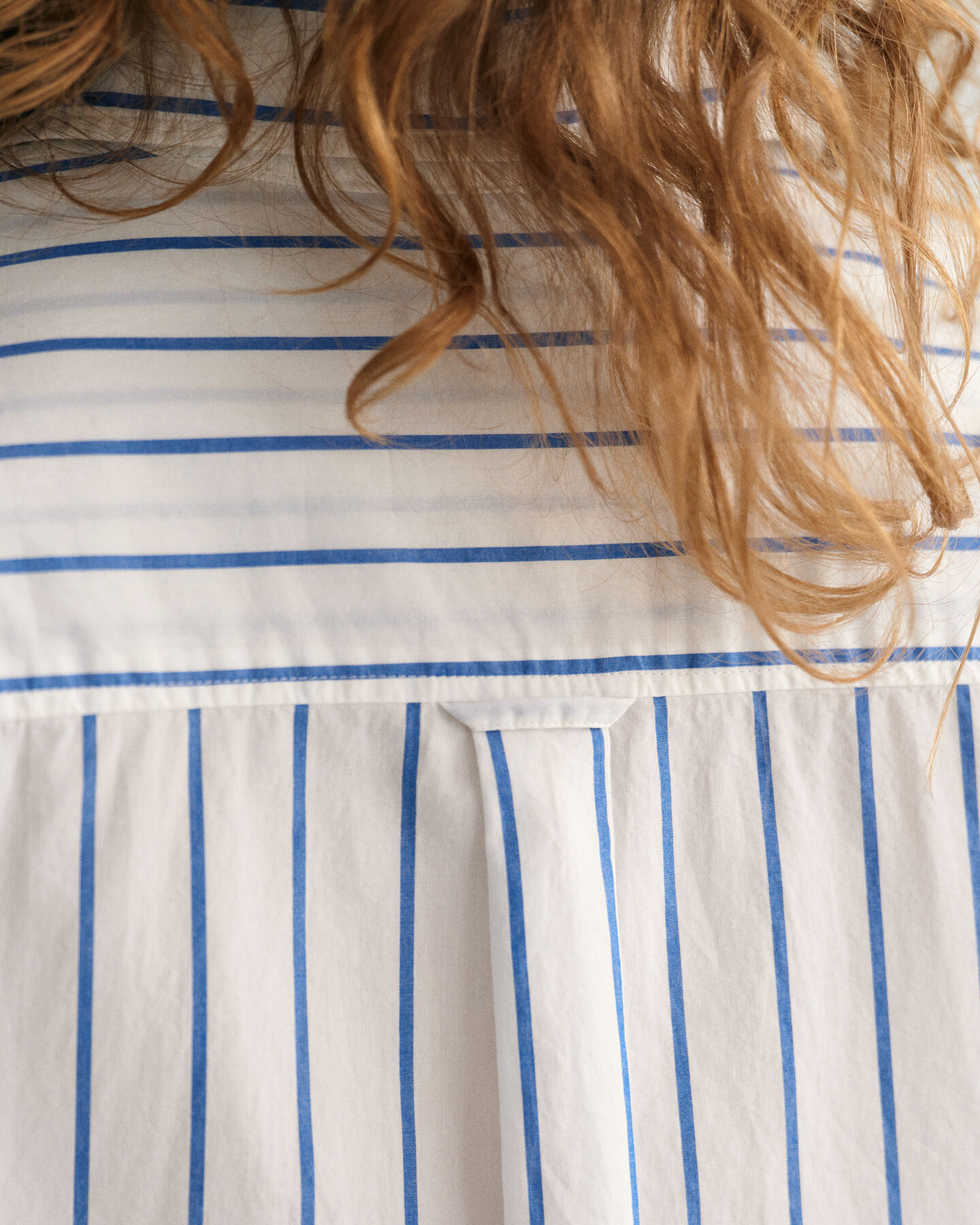 Oversized gestreept overhemd