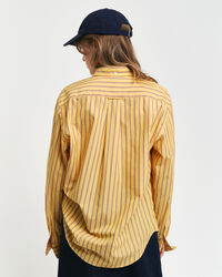 Regular Fit poplin overhemd met strepen