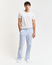 Oxford pyjamabroek met skiprint