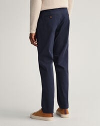 Allister Regular Fit chino van keperstof