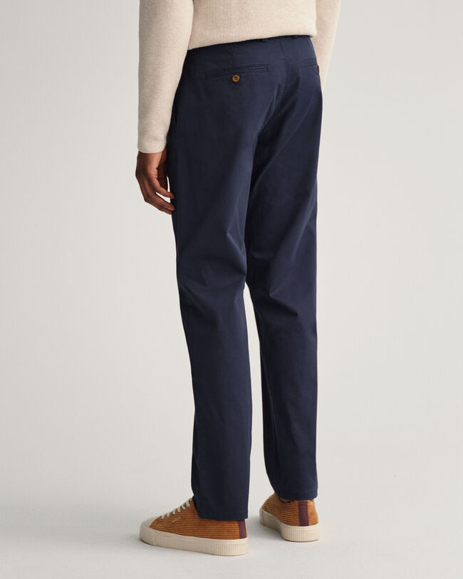 Allister Regular Fit chino van keperstof