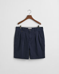 Relaxed Fit chinoshort van katoenkeper