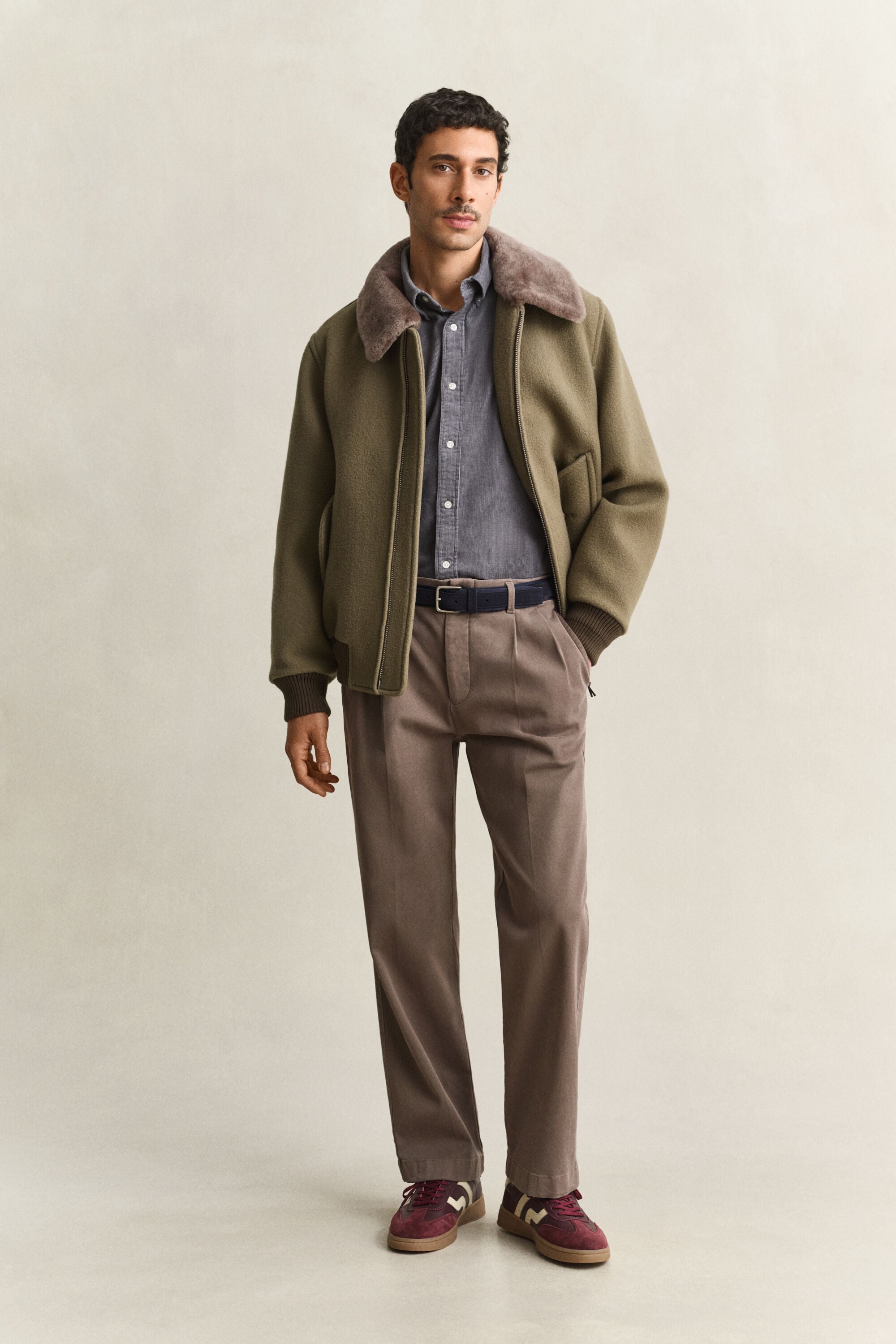 Corduroy overhemd