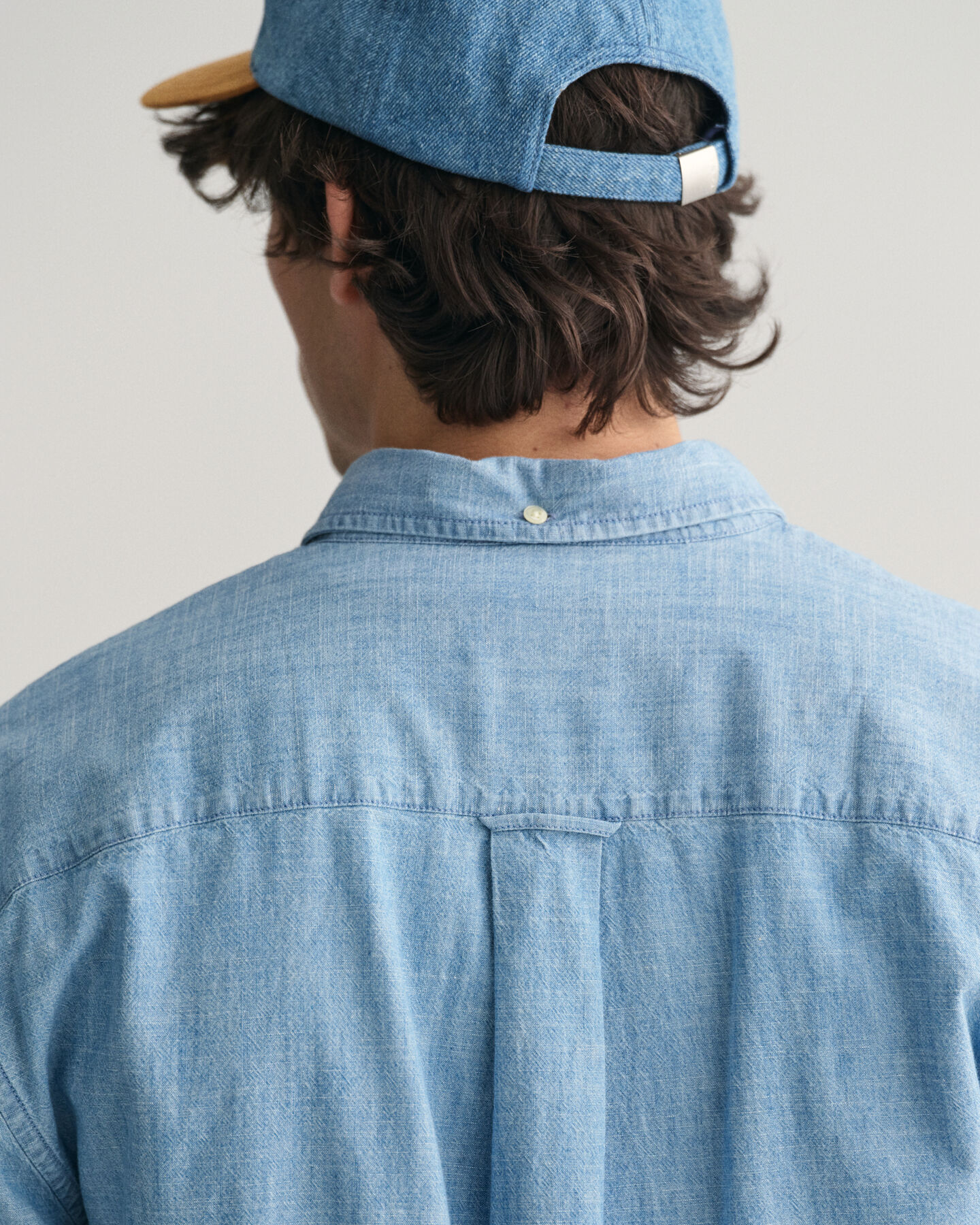 Relaxed Fit chambray overhemd