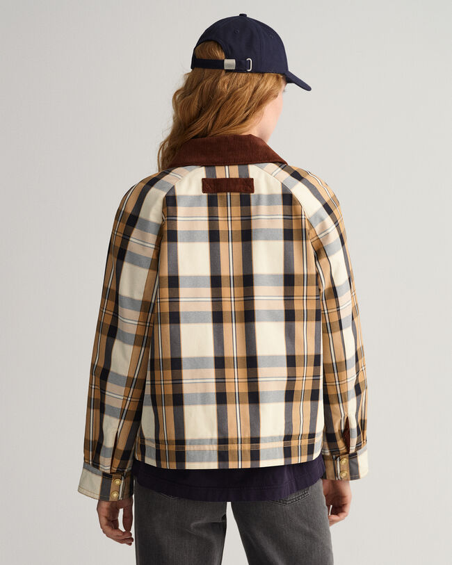 Korter jack met ruiten