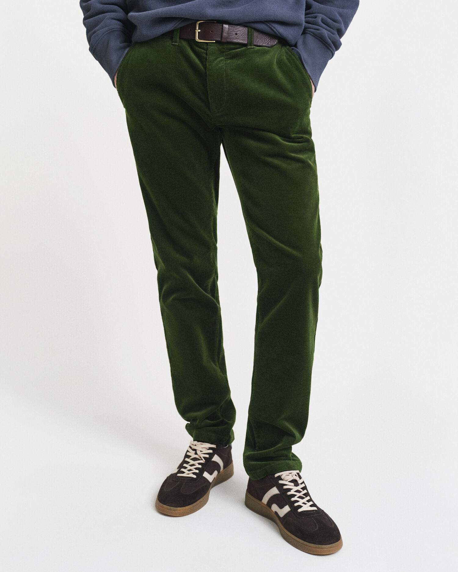 Slim Fit corduroy chino