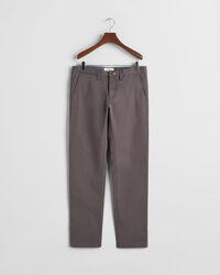 Slim Fit chino van keperstof