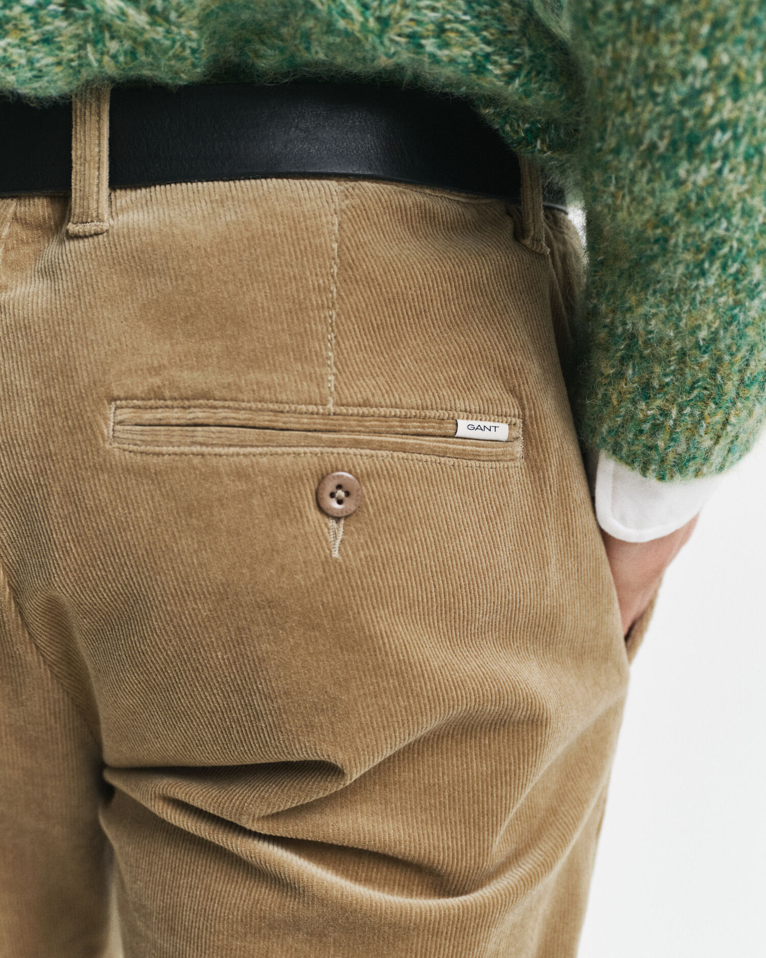 Slim Fit corduroy chino