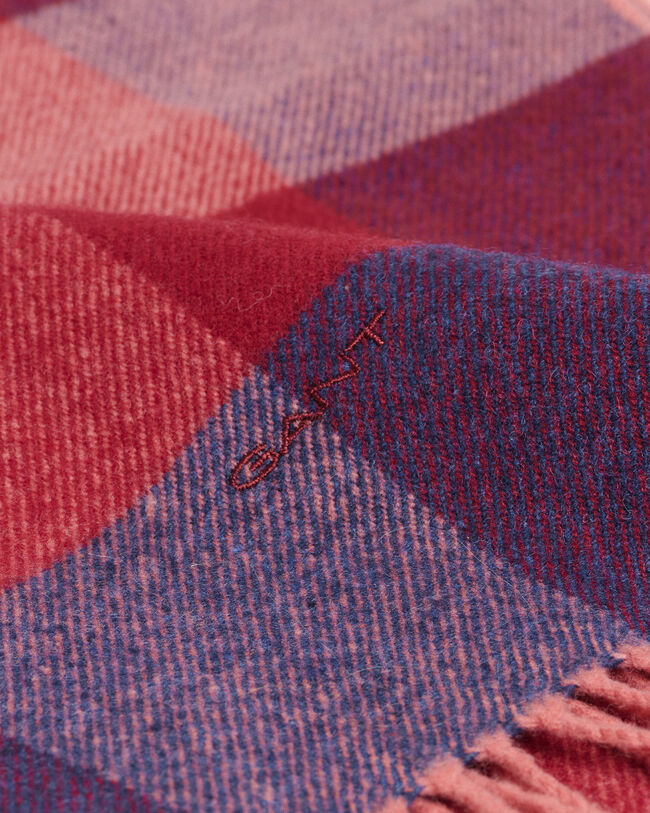 Sjaal met verschillende ruitjes