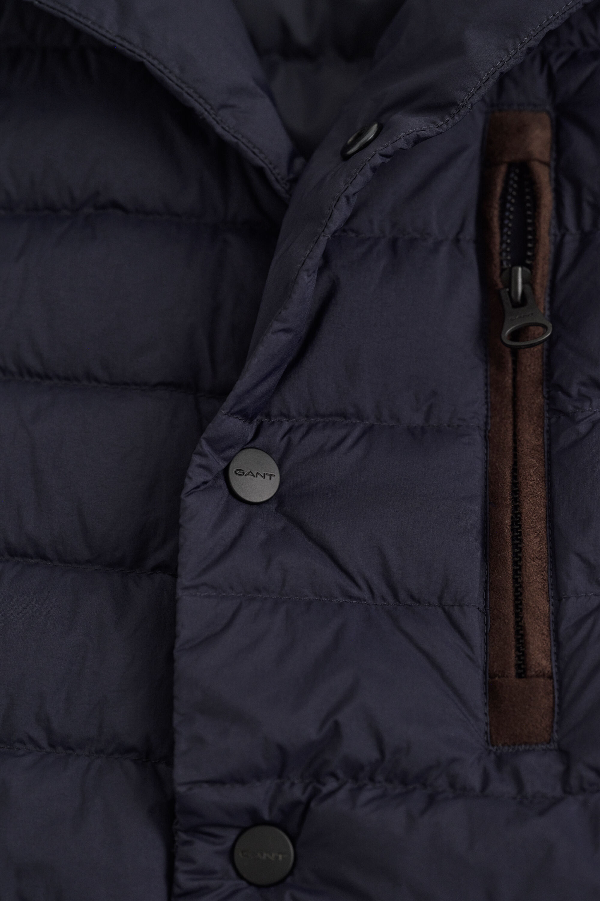 Ultra-licht donsbodywarmer