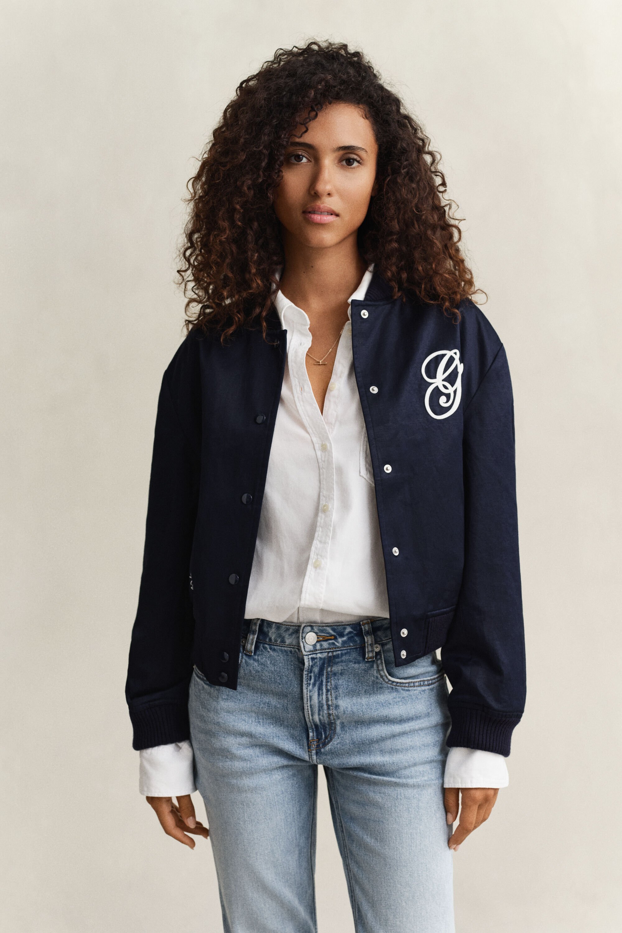 Satijnen Varsity Jacket