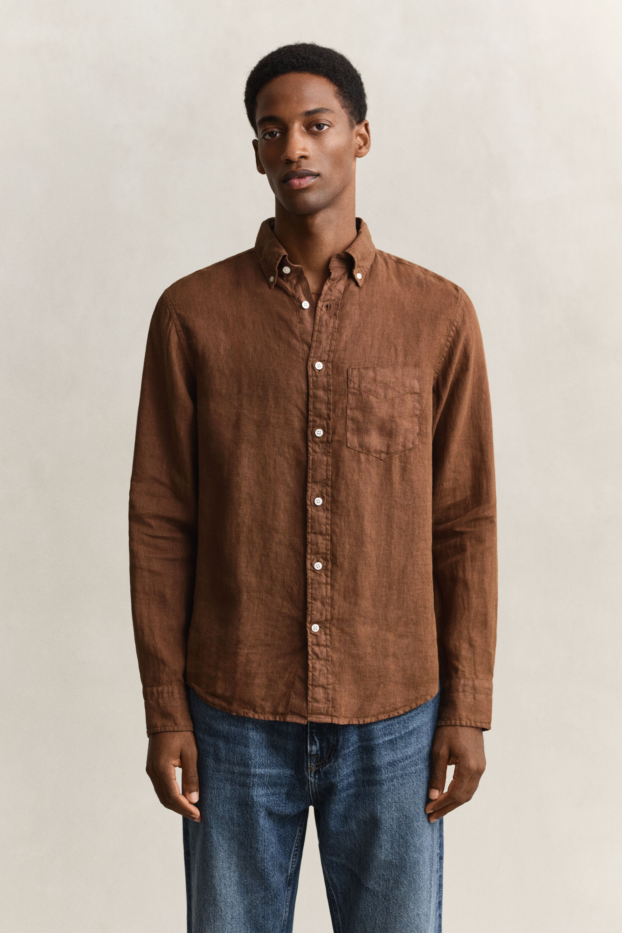 Linnen overoverhemd