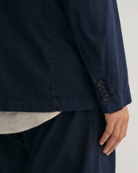 Kostuumblazer van katoen