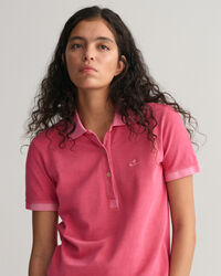 Sunfaded piqué poloshirt