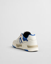 Brookpal sneakers met leer en su&egrave;de