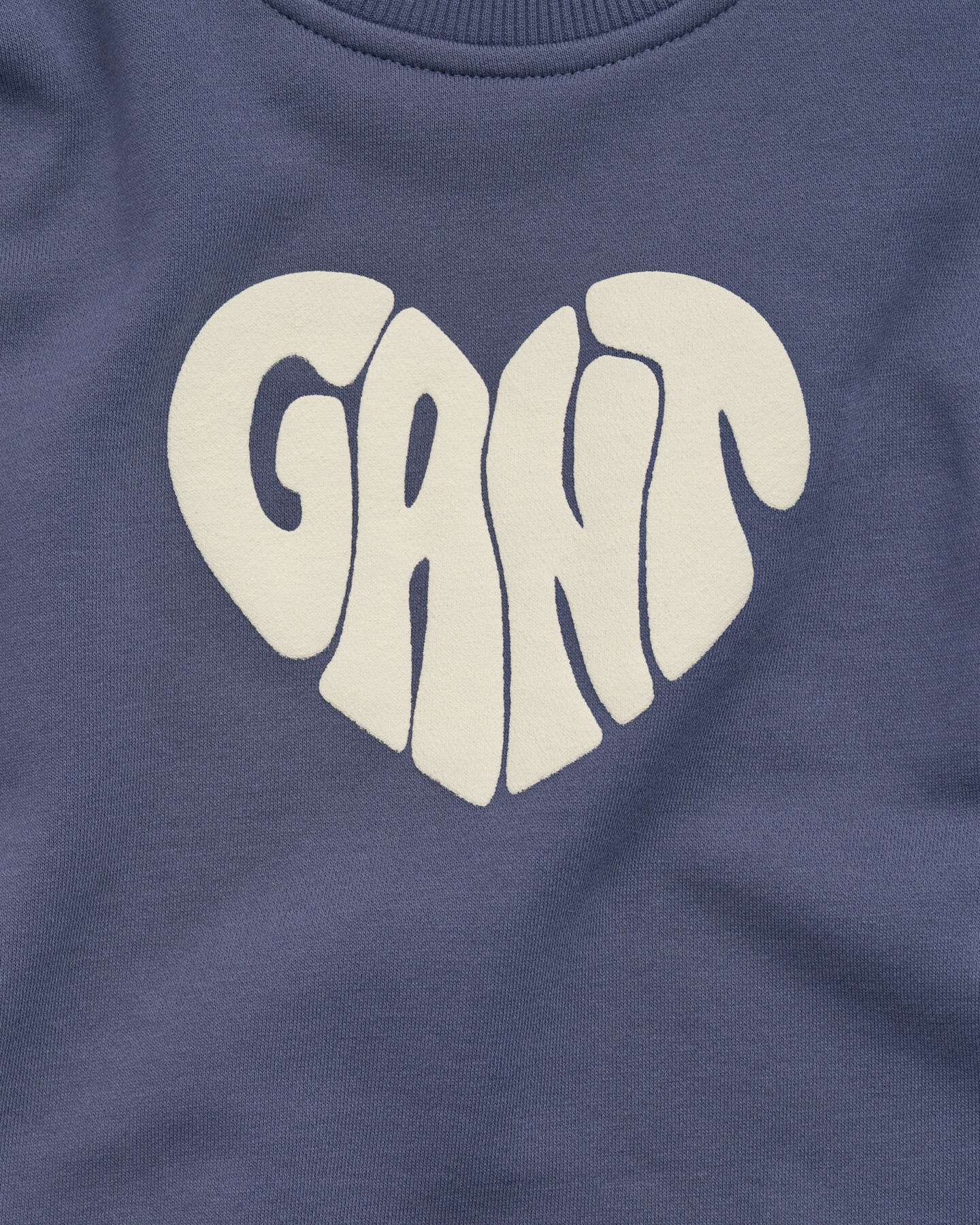 Girls Heart Graphic sweatshirt met ronde hals