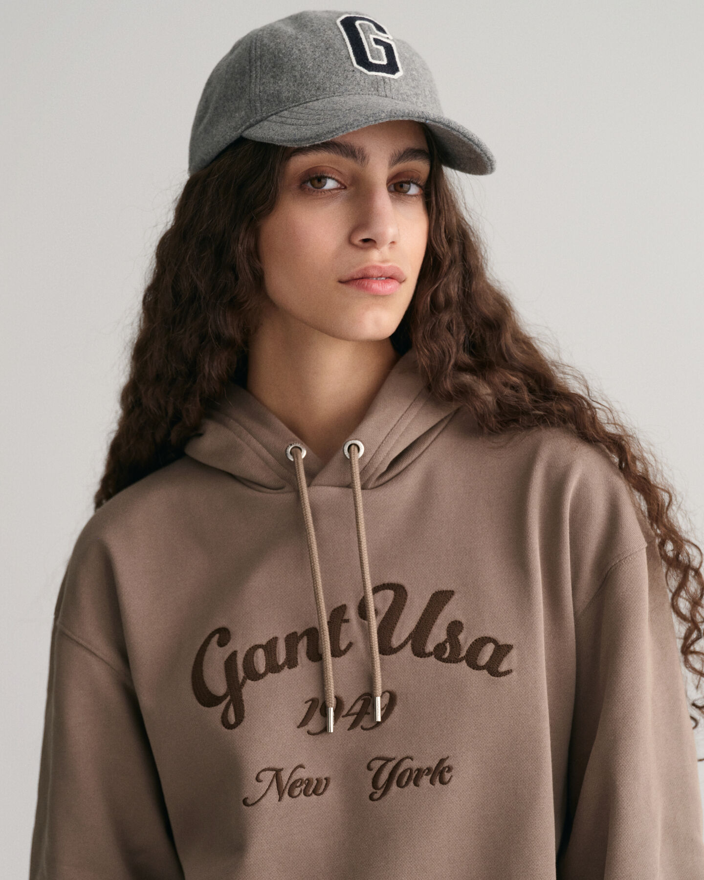 Script Graphic hoodie