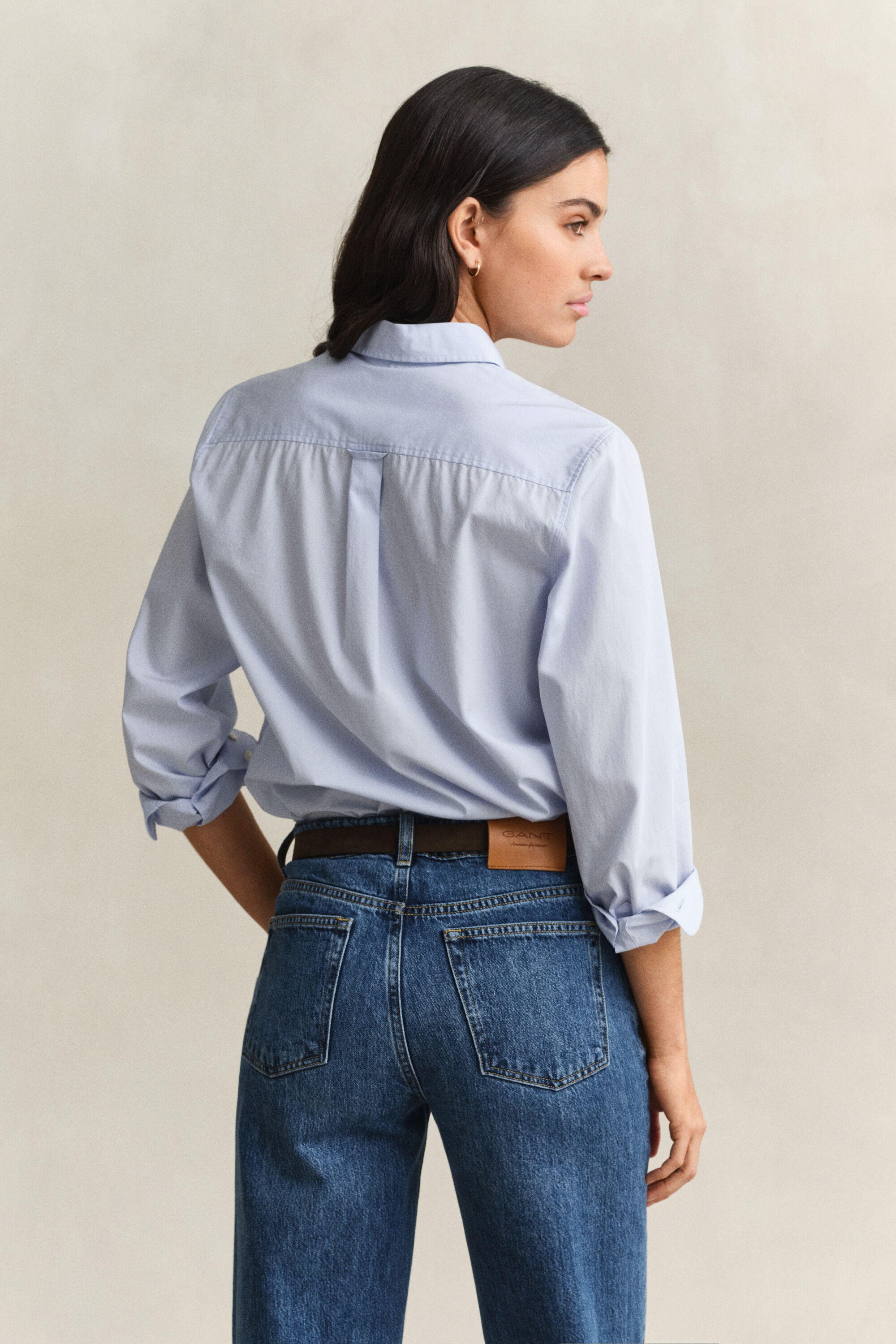Regular Fit Classic overhemd van poplin