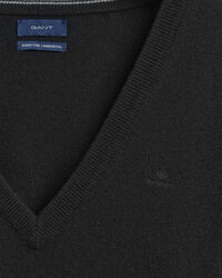 Trui met V-hals van buitengewoon zachte lamswol