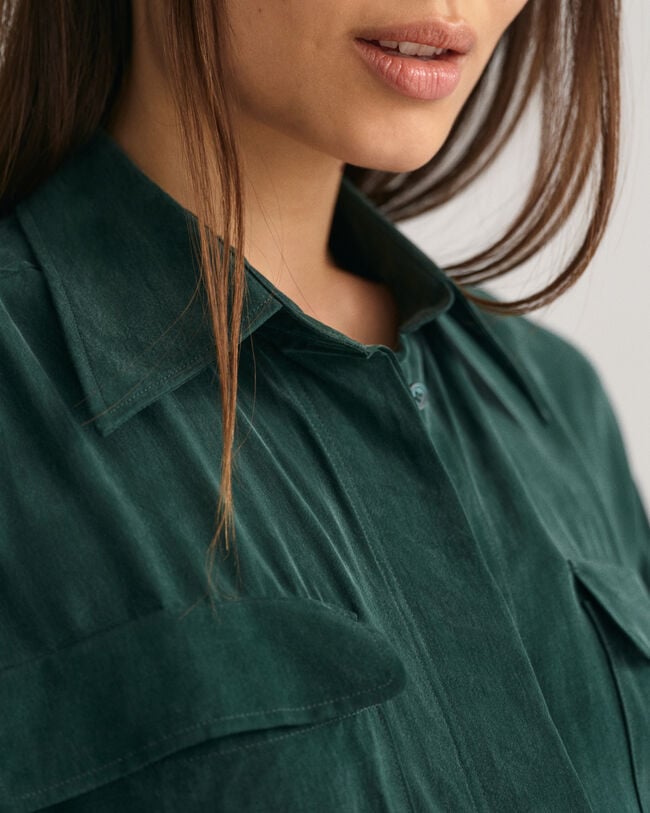 Relaxed Fit Utility-overhemdjurk