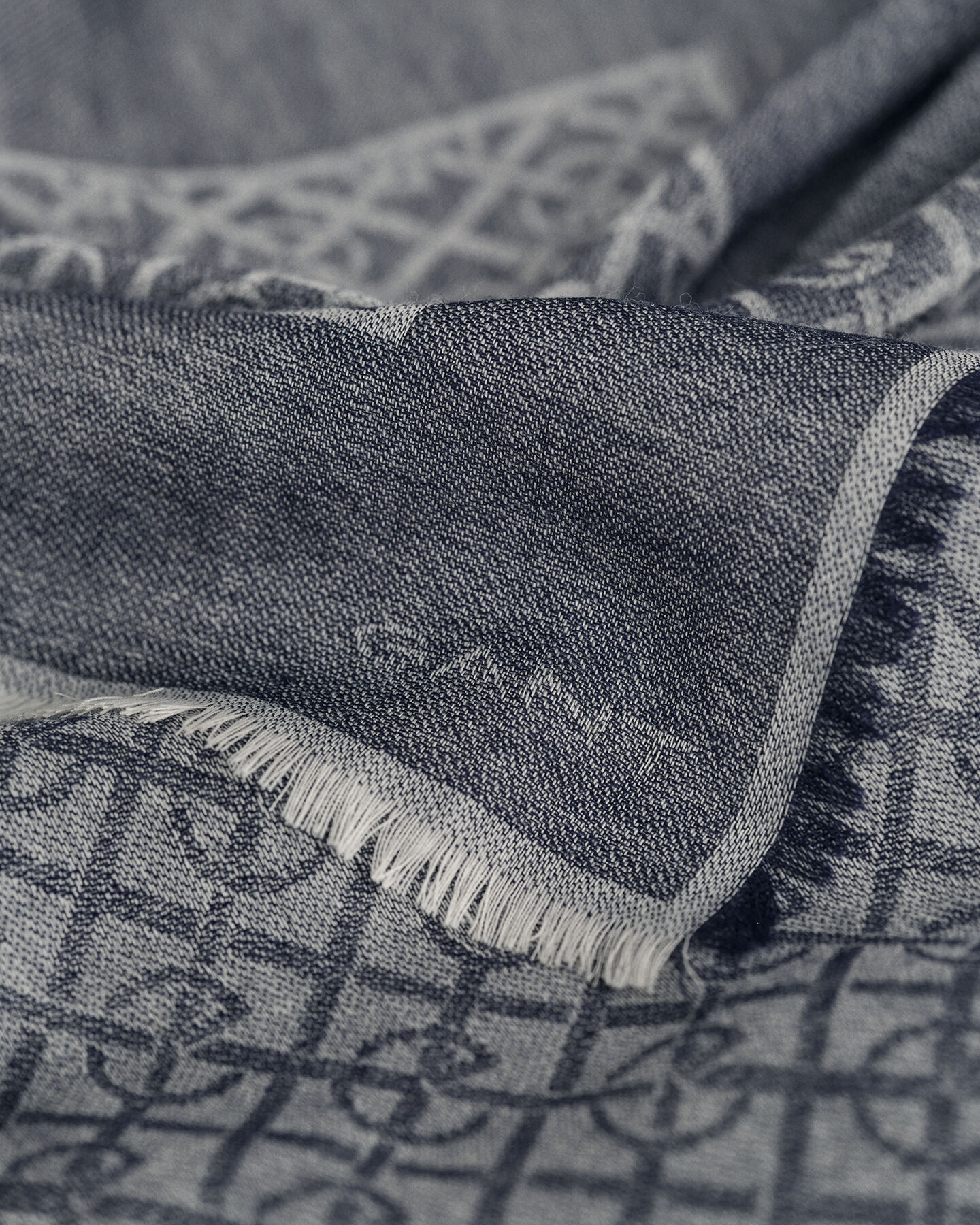 G Patterned lichtgewicht geweven sjaal