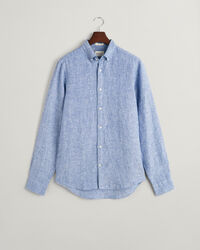 Slim Fit linnen overhemd