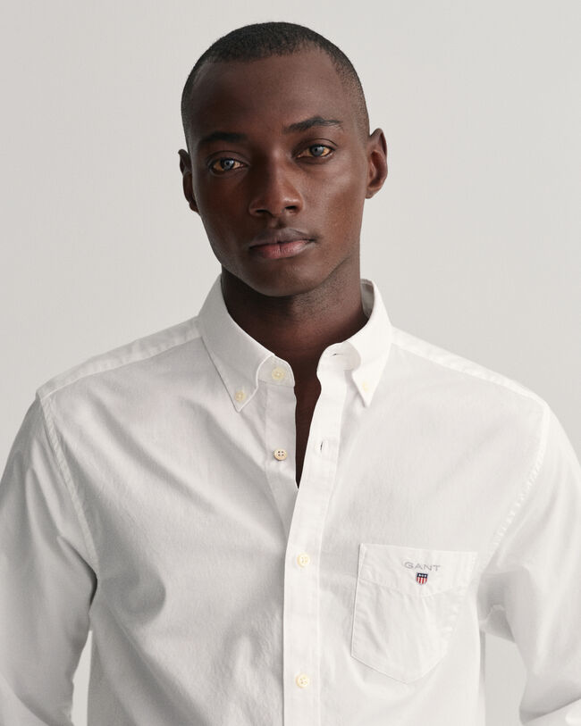 Regular Fit overhemd van poplin