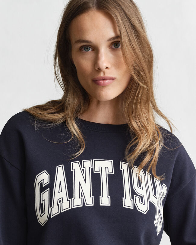 Graphic sweatshirt met ronde hals