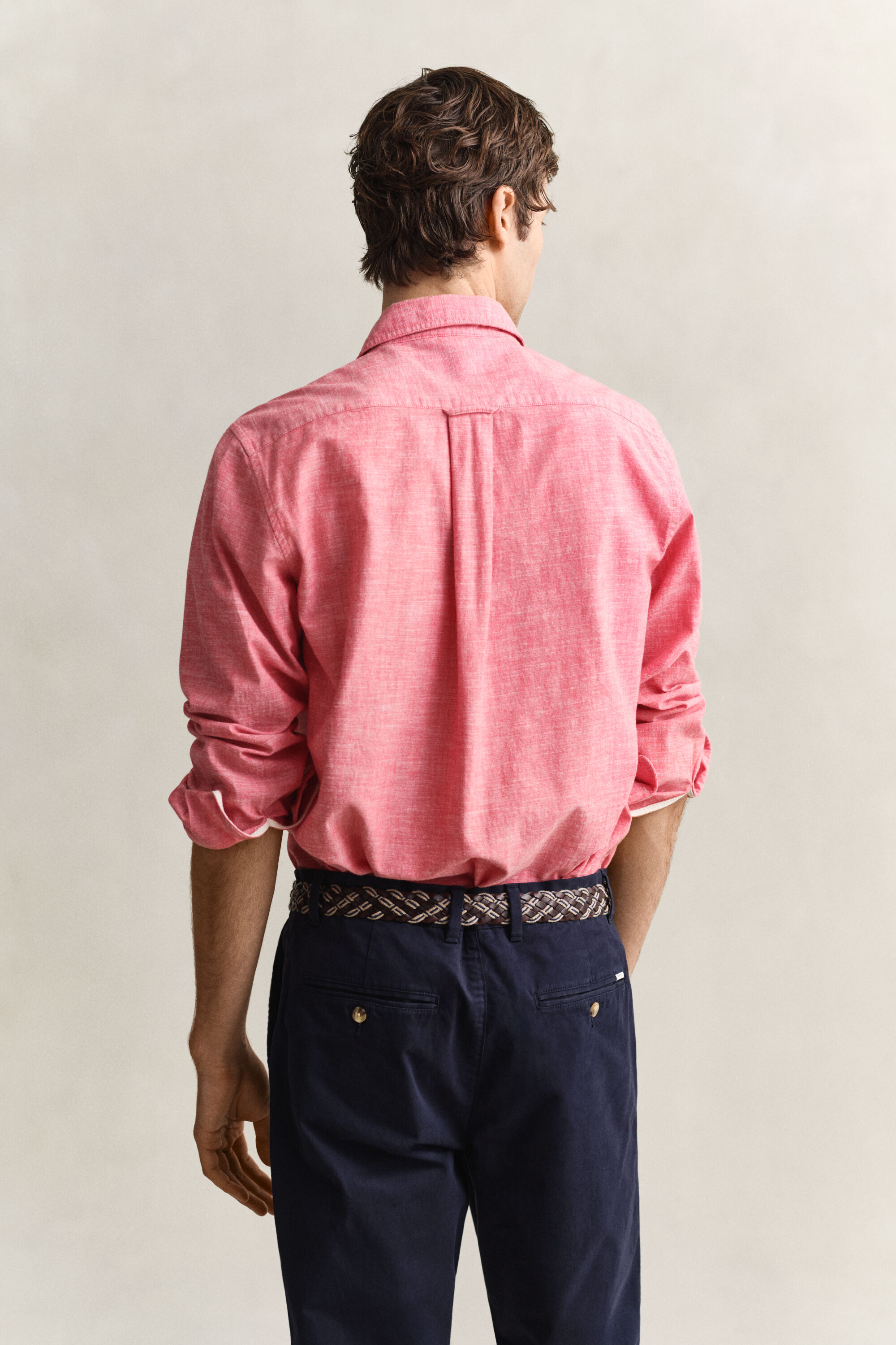 Overoverhemd van chambray