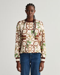 American Luxe sweater met ronde hals