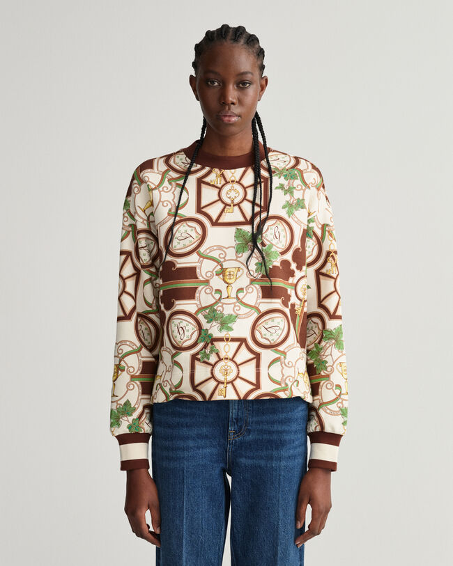 American Luxe sweater met ronde hals