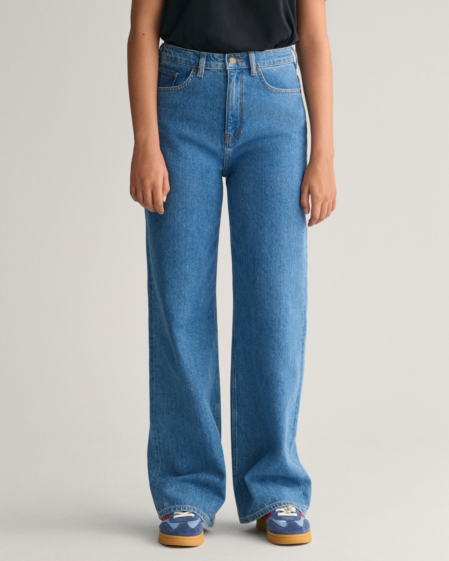 Teen Girls jeans met wijde pijpen