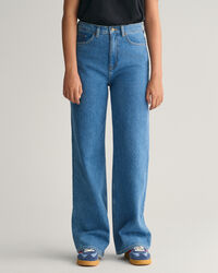 Teen Girls jeans met wijde pijpen