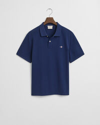 Regular Fit Shield piqué poloshirt