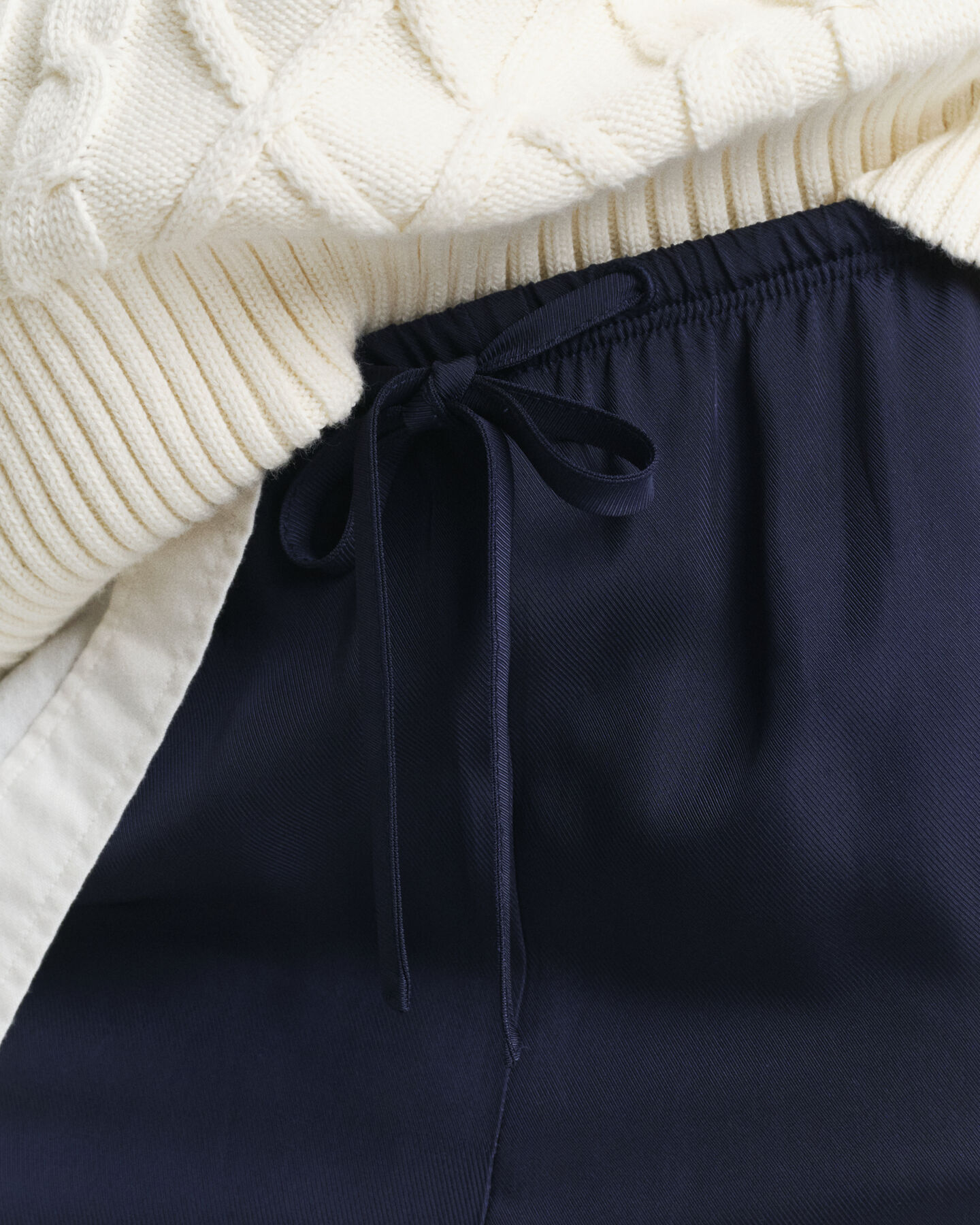 Relaxed Fit broek met trekkoordje